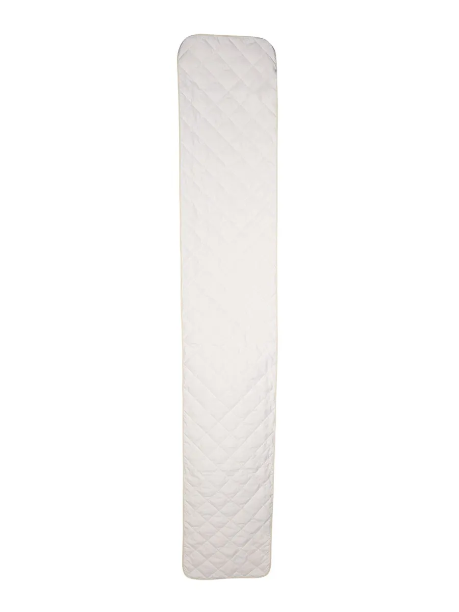 Jil Sander  Logo Patch Quilted Padded Scarf