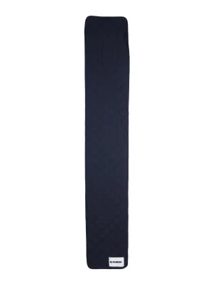 Jil Sander  Logo Patch Quilted Padded Scarf
