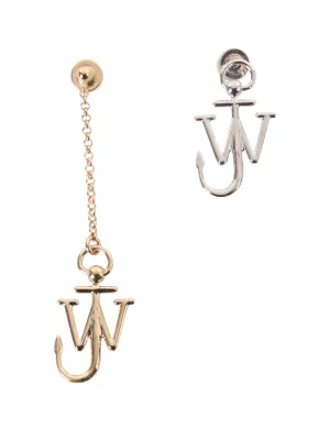 JW Anderson Asymmetric Anchor Earrings