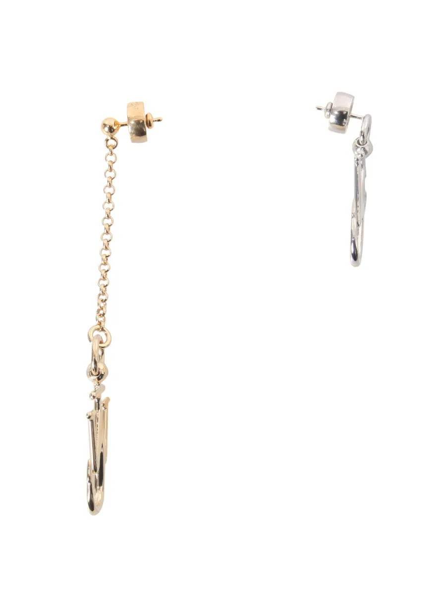 JW Anderson Asymmetric Anchor Earrings