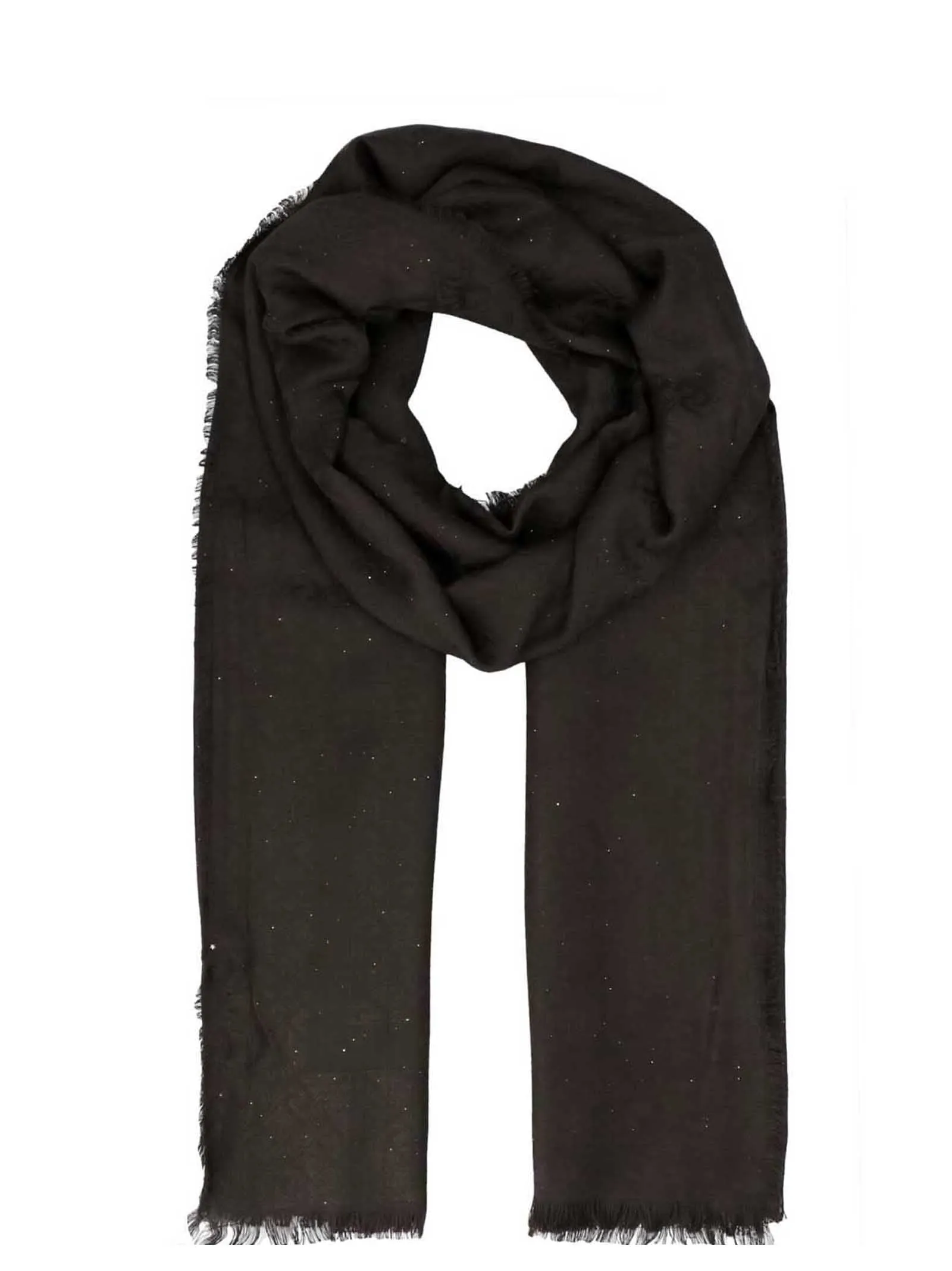 Liu Jo Jacquard Fringed Scarf