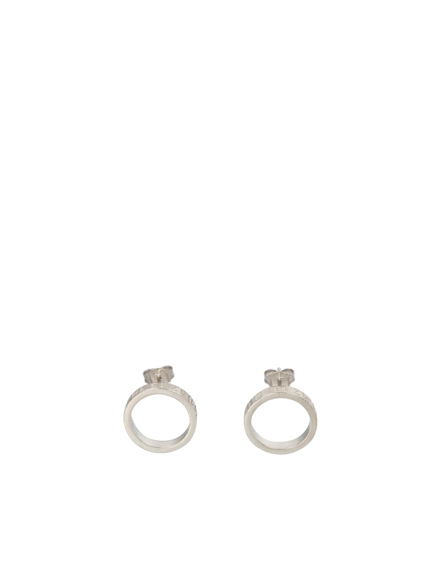 Maison Margiela Circle Motif Earrings