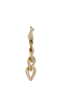 Maison Margiela Twisted Single Drop Earrings