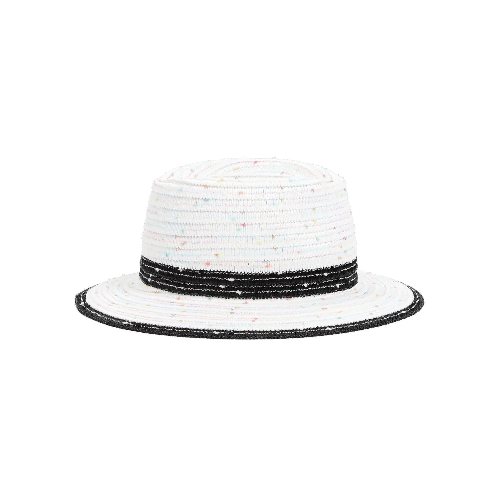 Maison Michel Andr Logo Plaque Fedora Hat