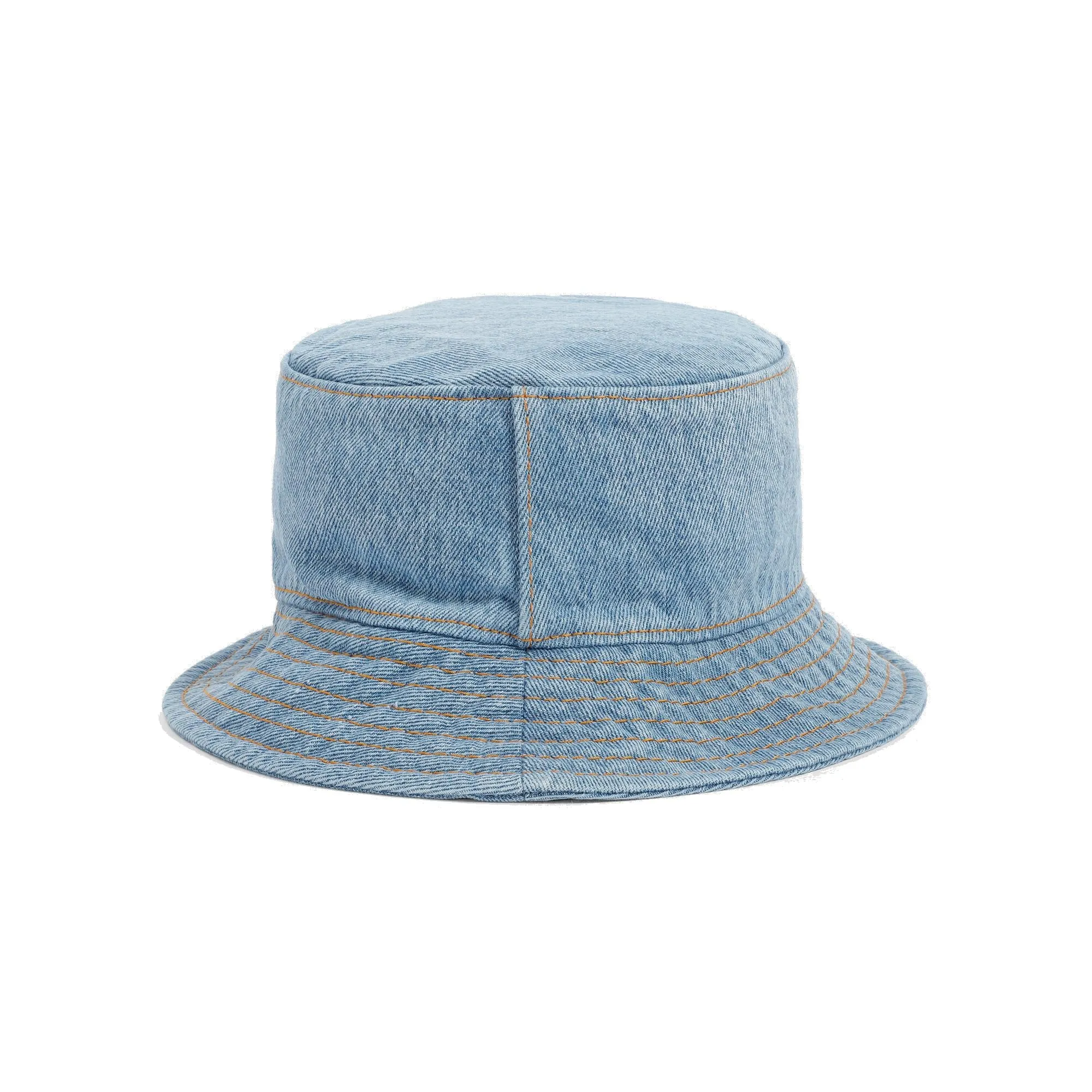 Maison Michel Jason Faded Denim Bucket Hat