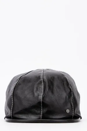 Maison Michel Kris Leather Hat
