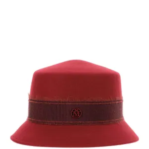 Maison Michel Logo Band Bucket Hat