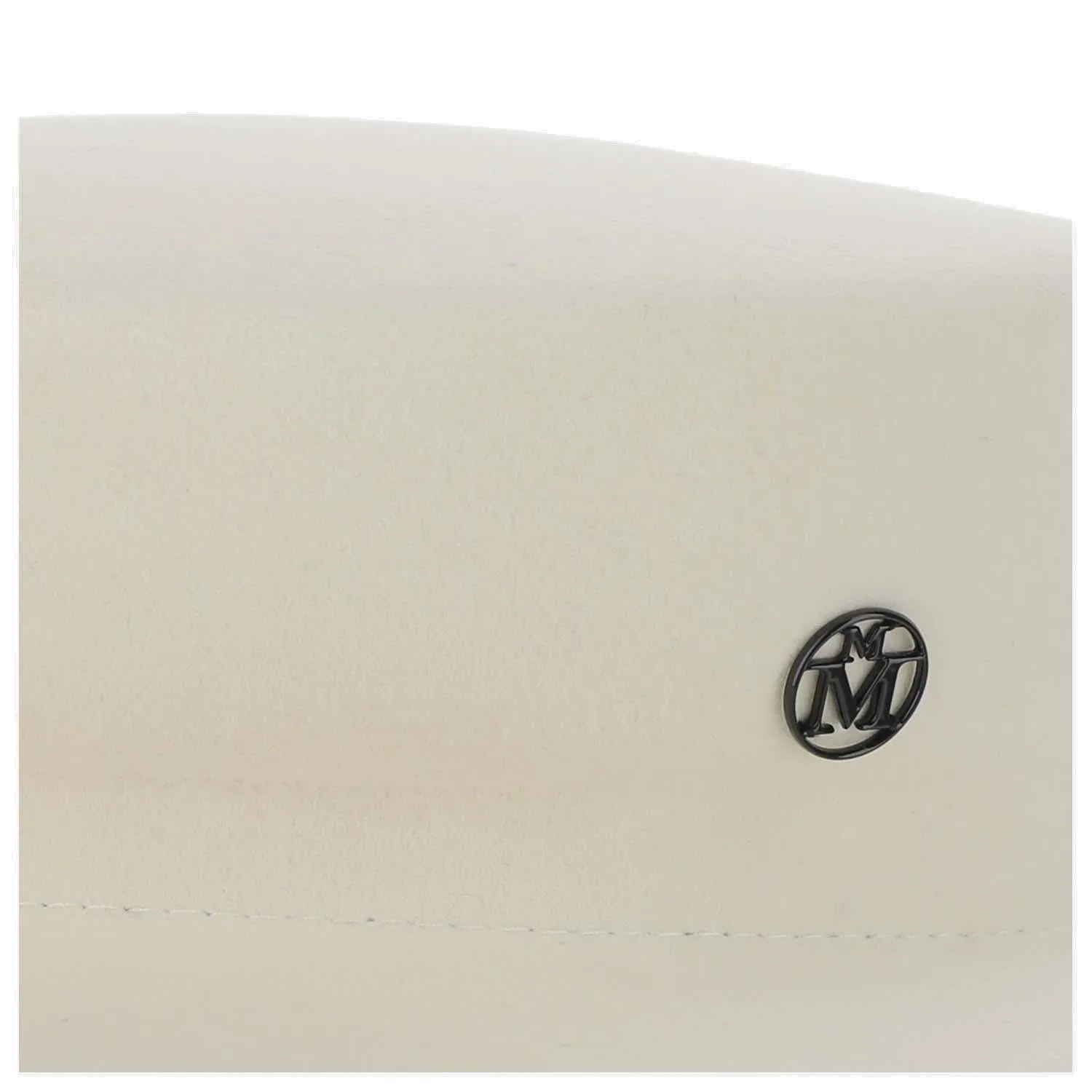Maison Michel Logo Plaque Baker Boy Hat