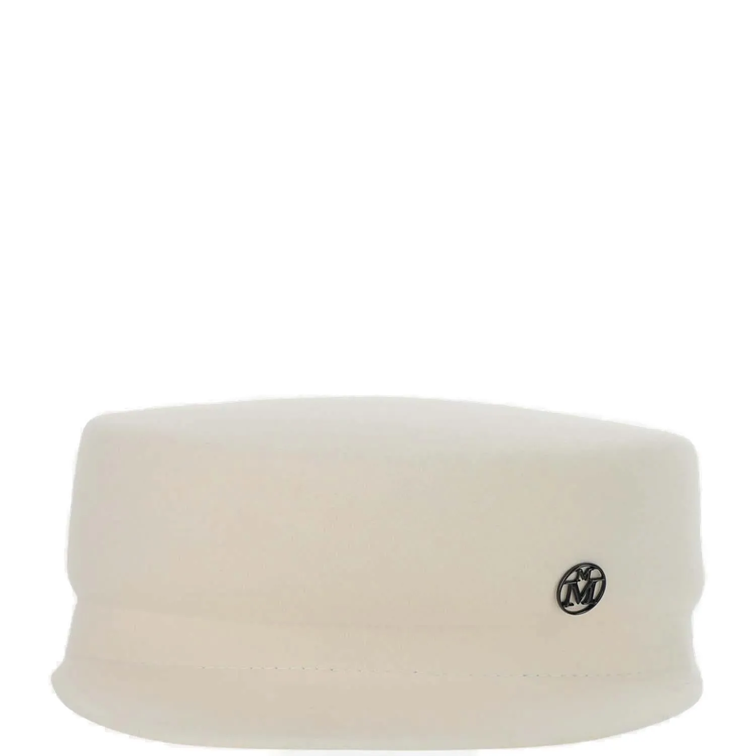 Maison Michel Logo Plaque Baker Boy Hat