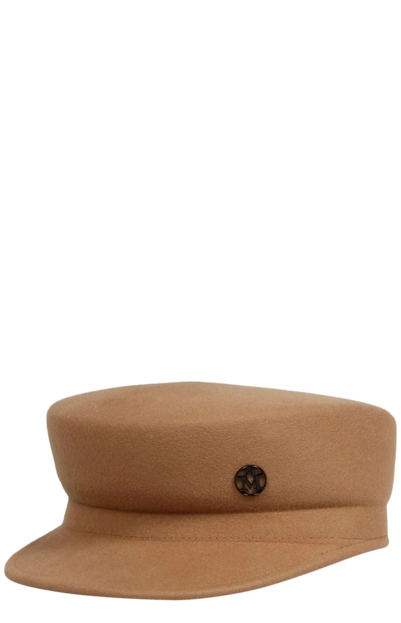 Maison Michel Logo Plaque Bakerboy Cap