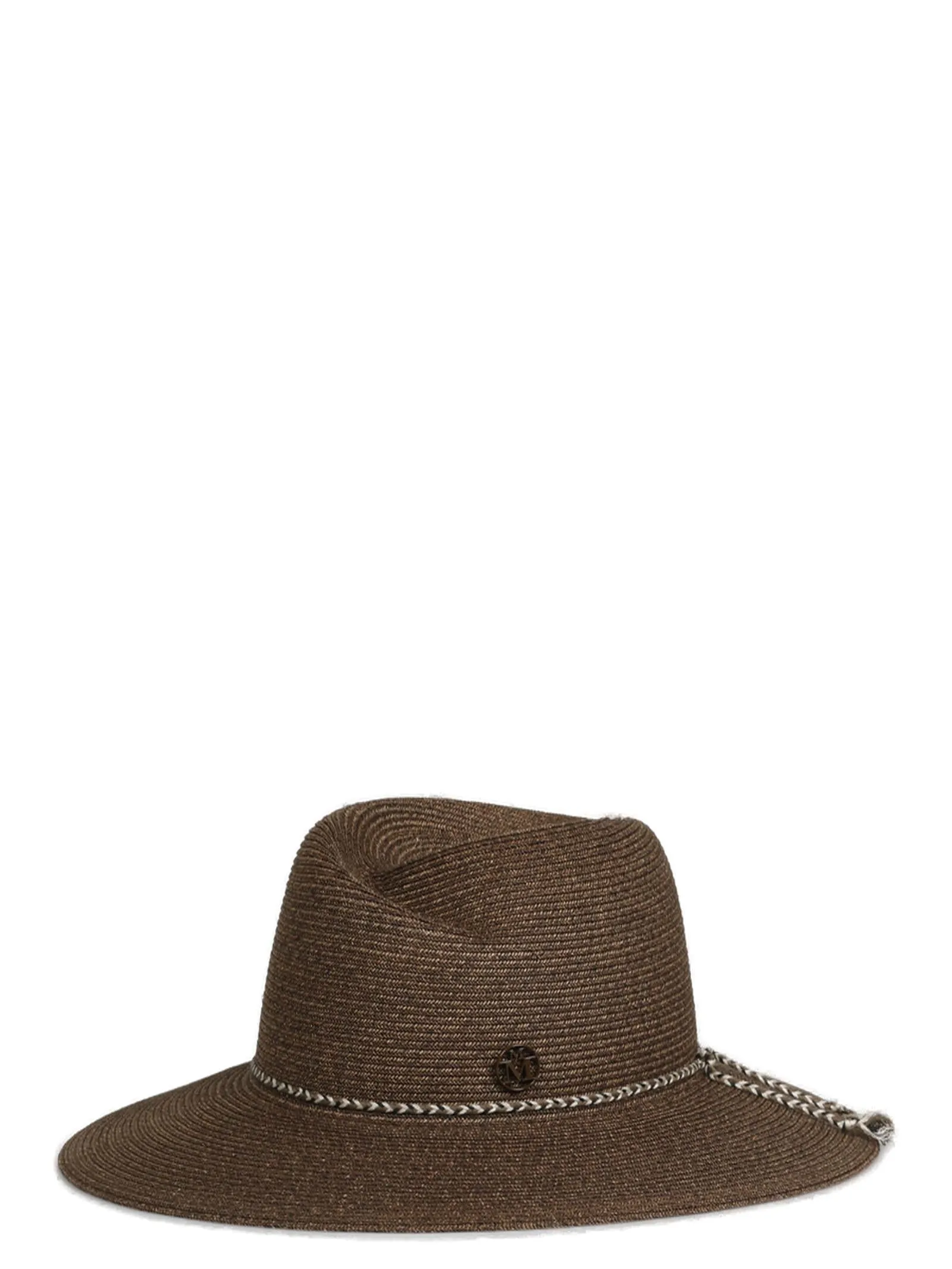 Maison Michel Virginie Logo Plaque Hat