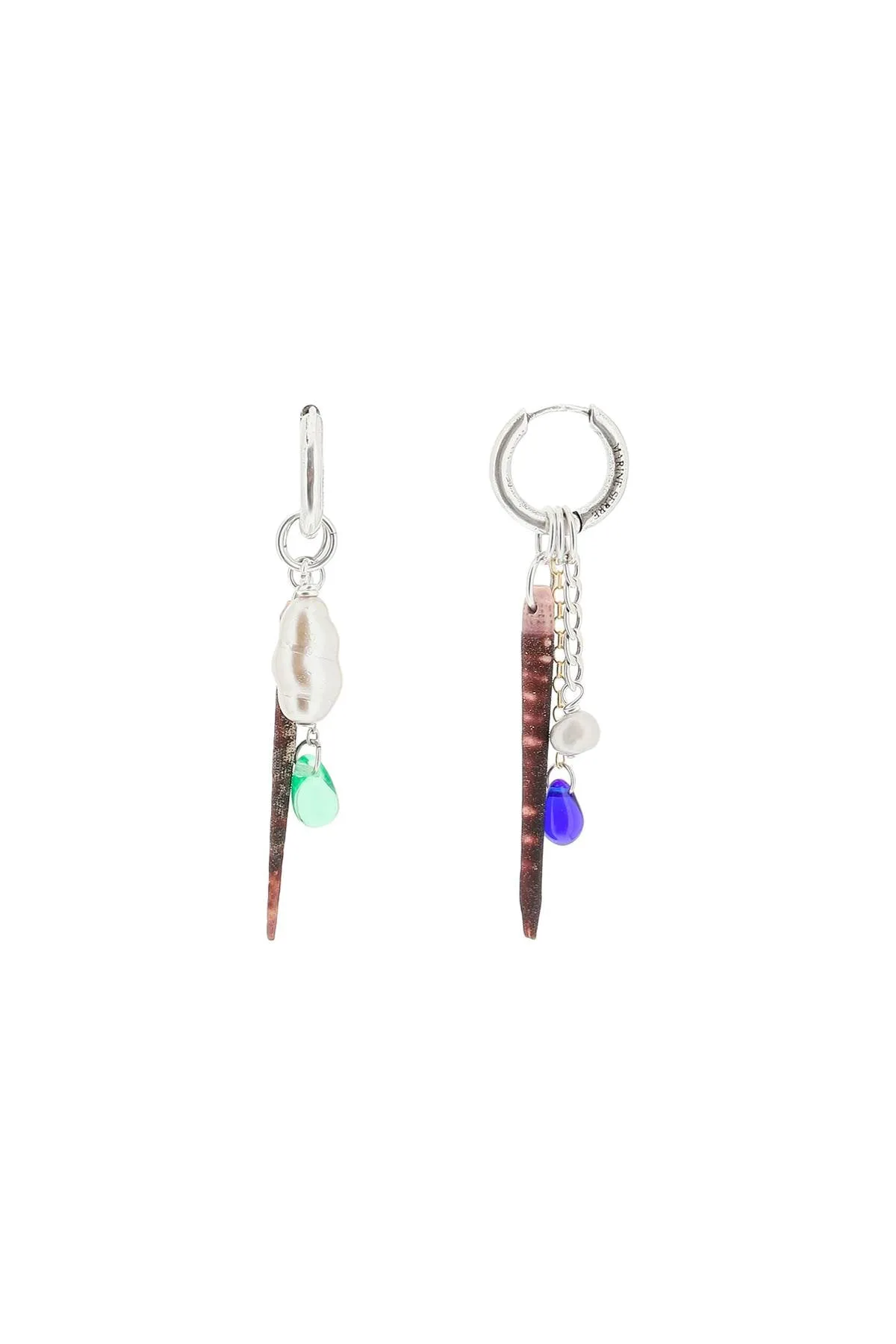 Marine Serre Shaman Hoop Earrings