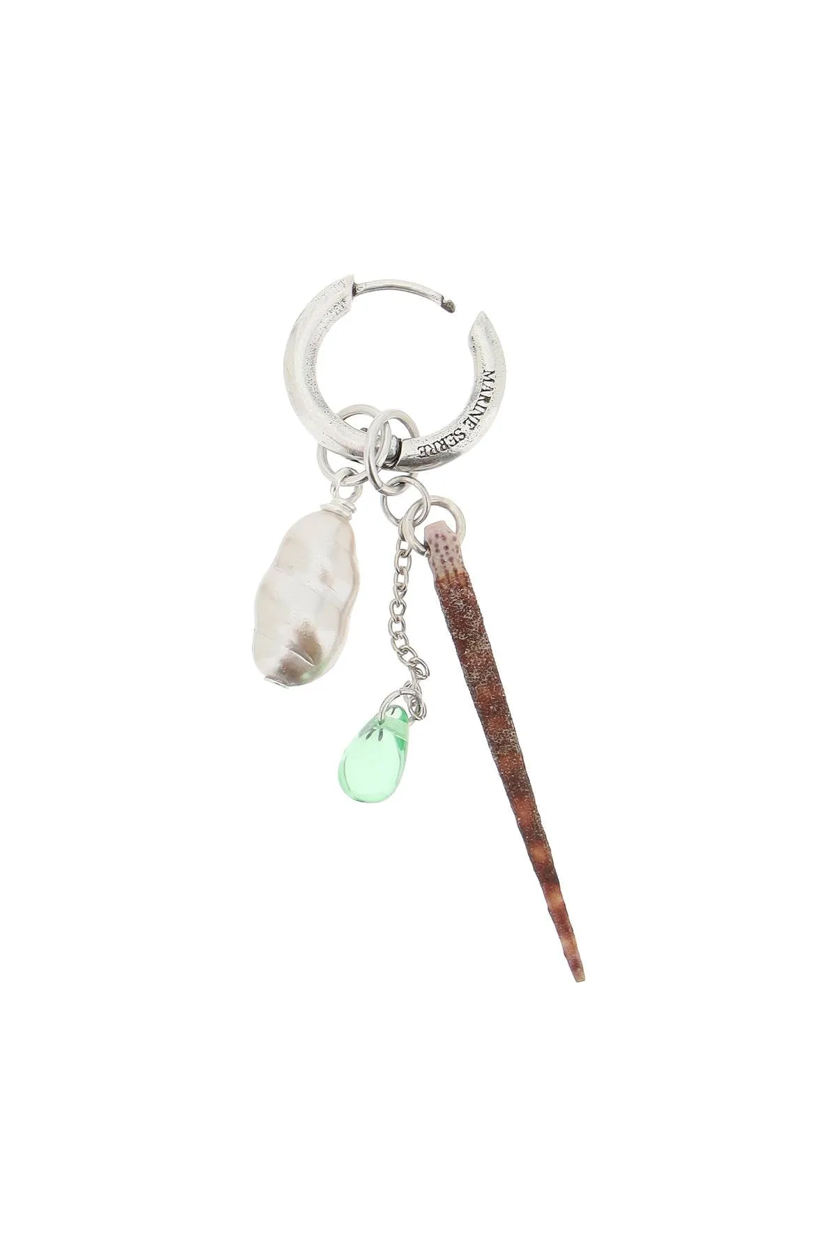 Marine Serre Shaman Hoop Earrings