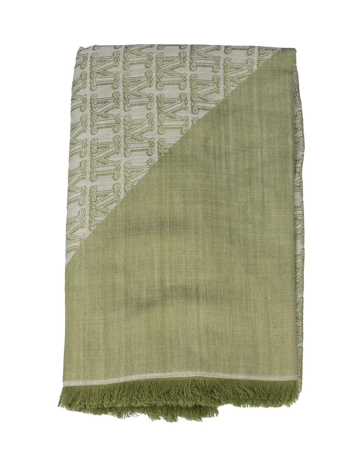 Max Mara Elia Monogram Jacquard Scarf