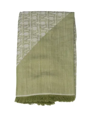 Max Mara Elia Monogram Jacquard Scarf