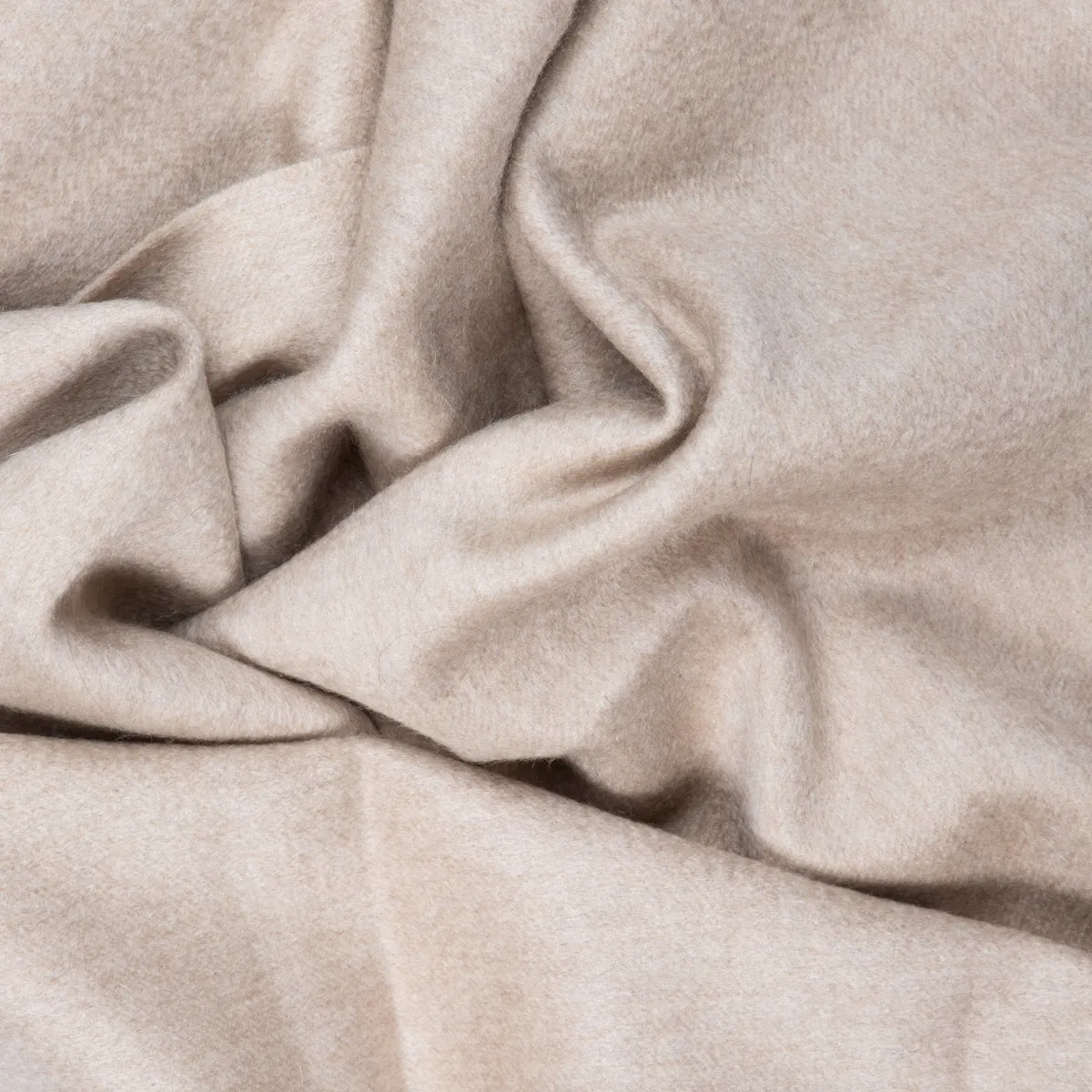 Max Mara Logo Embroidered Fringed Scarf