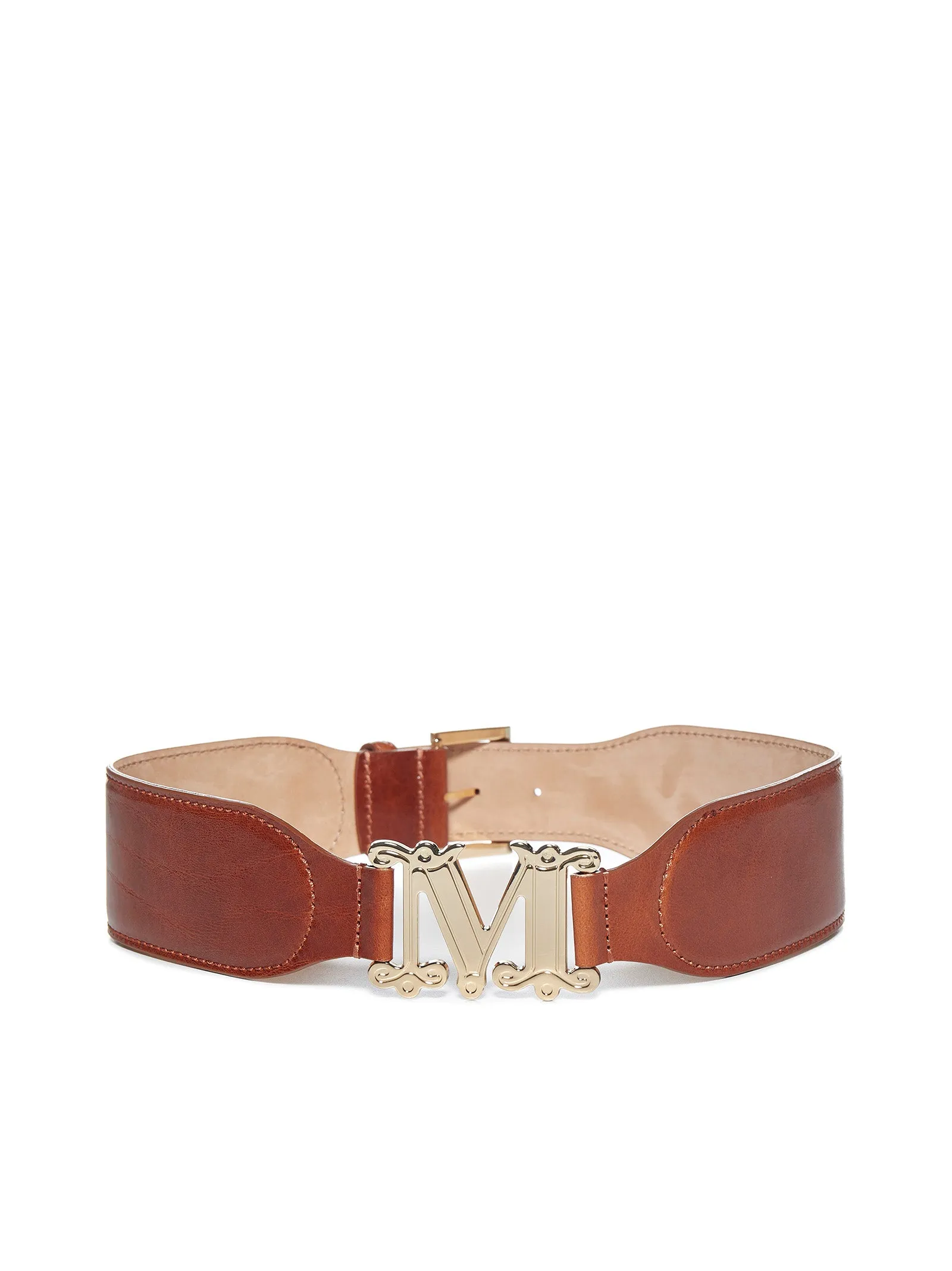Max Mara M Logo Buckle Belt