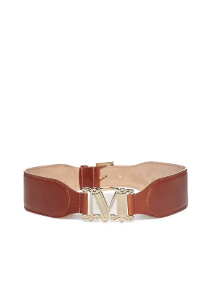 Max Mara M Logo Buckle Belt