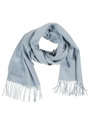 Max Mara Monogram Fringed Scarf