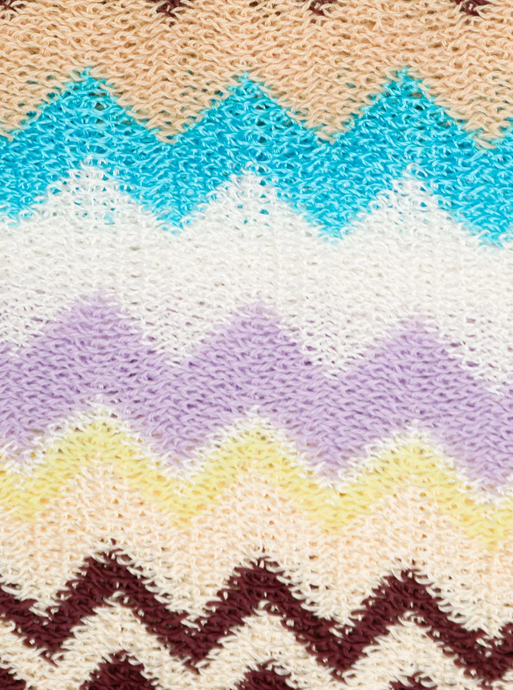 Missoni Colour-Block Fringed Long Scarf