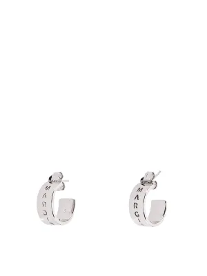 MM6 Maison Margiela Logo Engraved Earrings