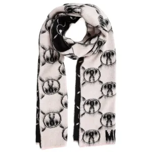 Moschino Double Question Mark Motif Scarf