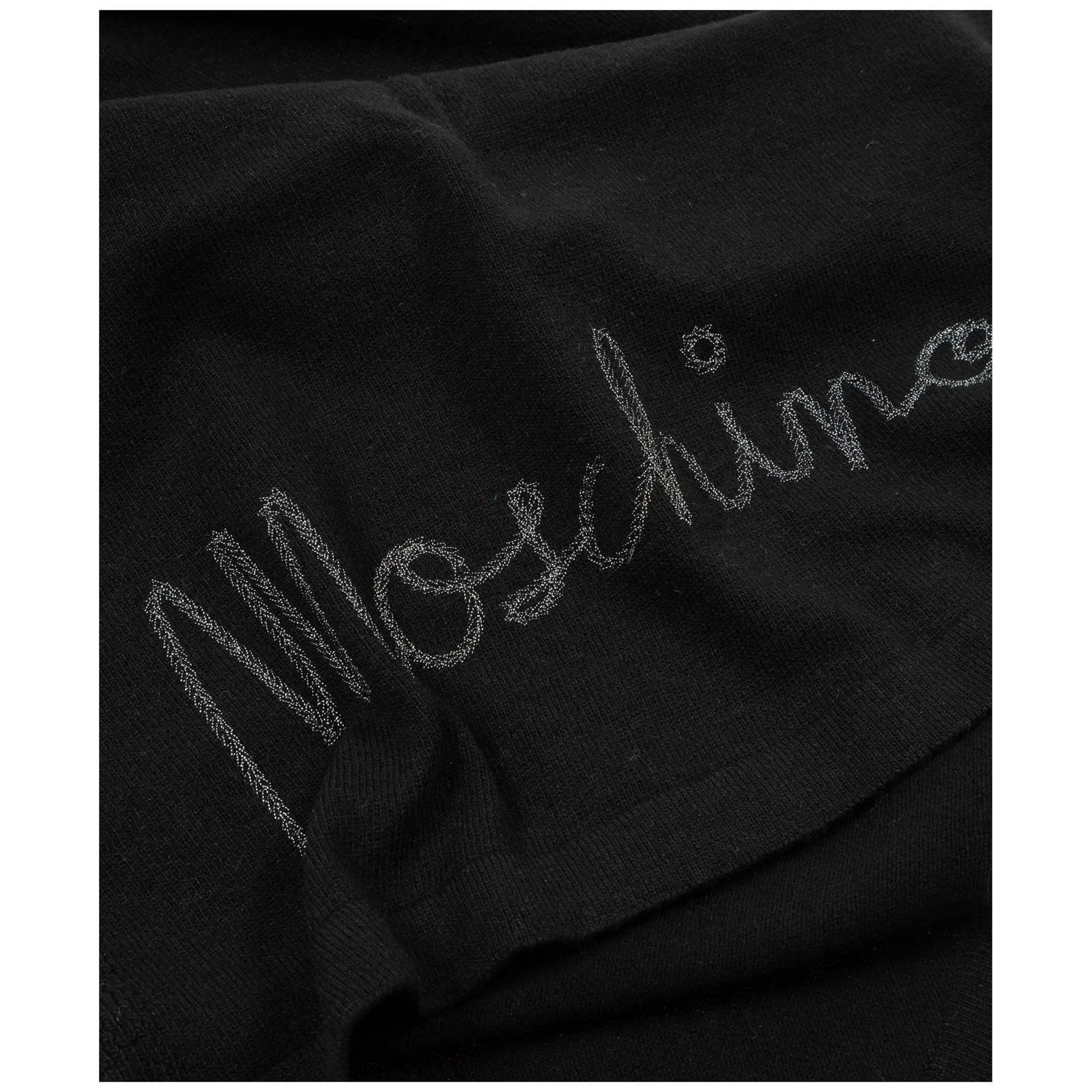 Moschino Logo Detailed Scarf