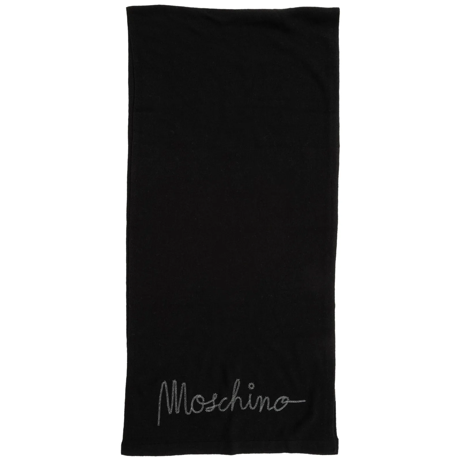 Moschino Logo Detailed Scarf