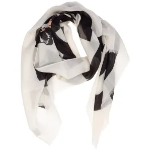 Moschino Logo Print Scarf
