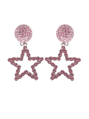 Moschino Star Clip-On Embellished Earrings