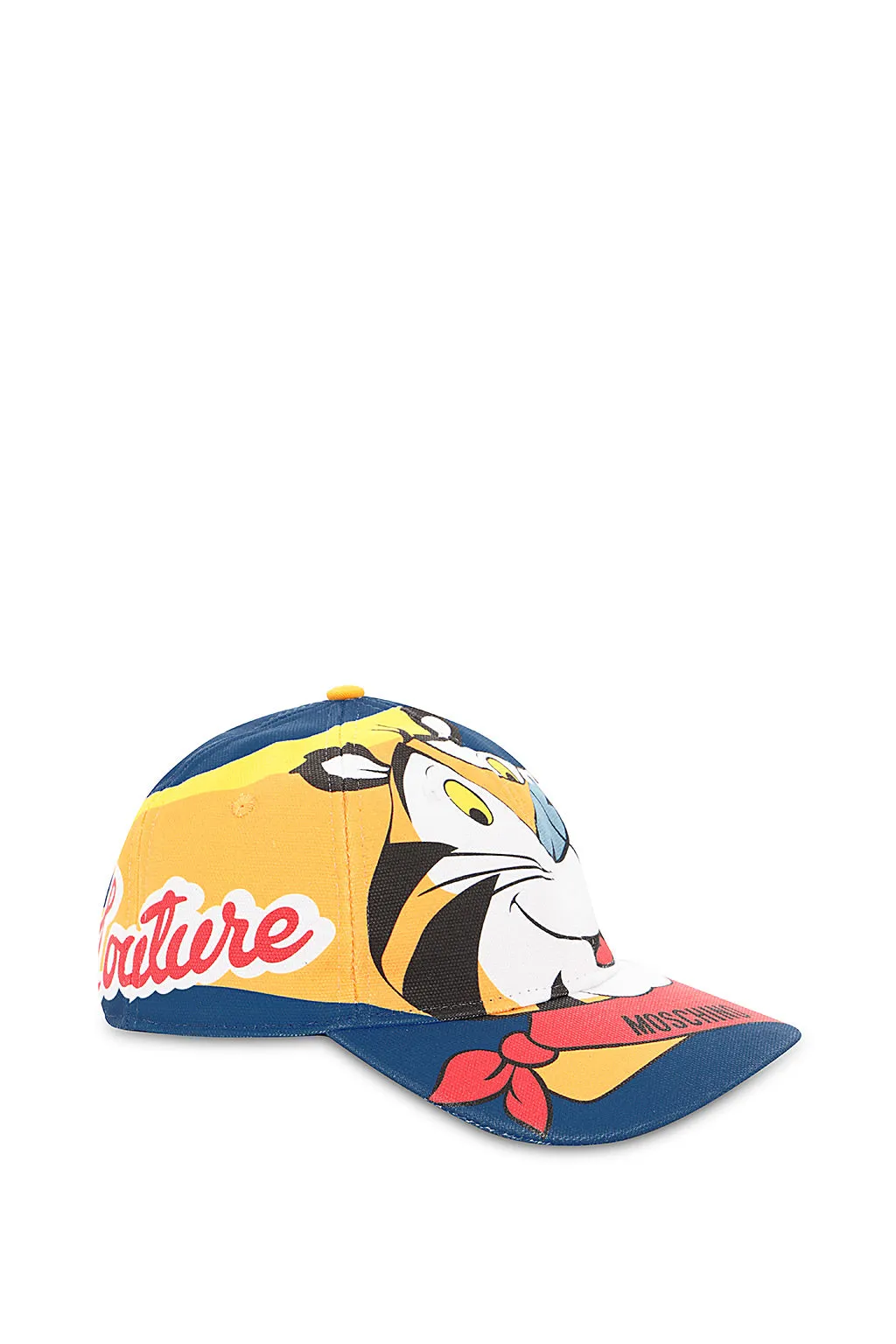 Moschino Tony Tiger Logo Print Baseball Cap