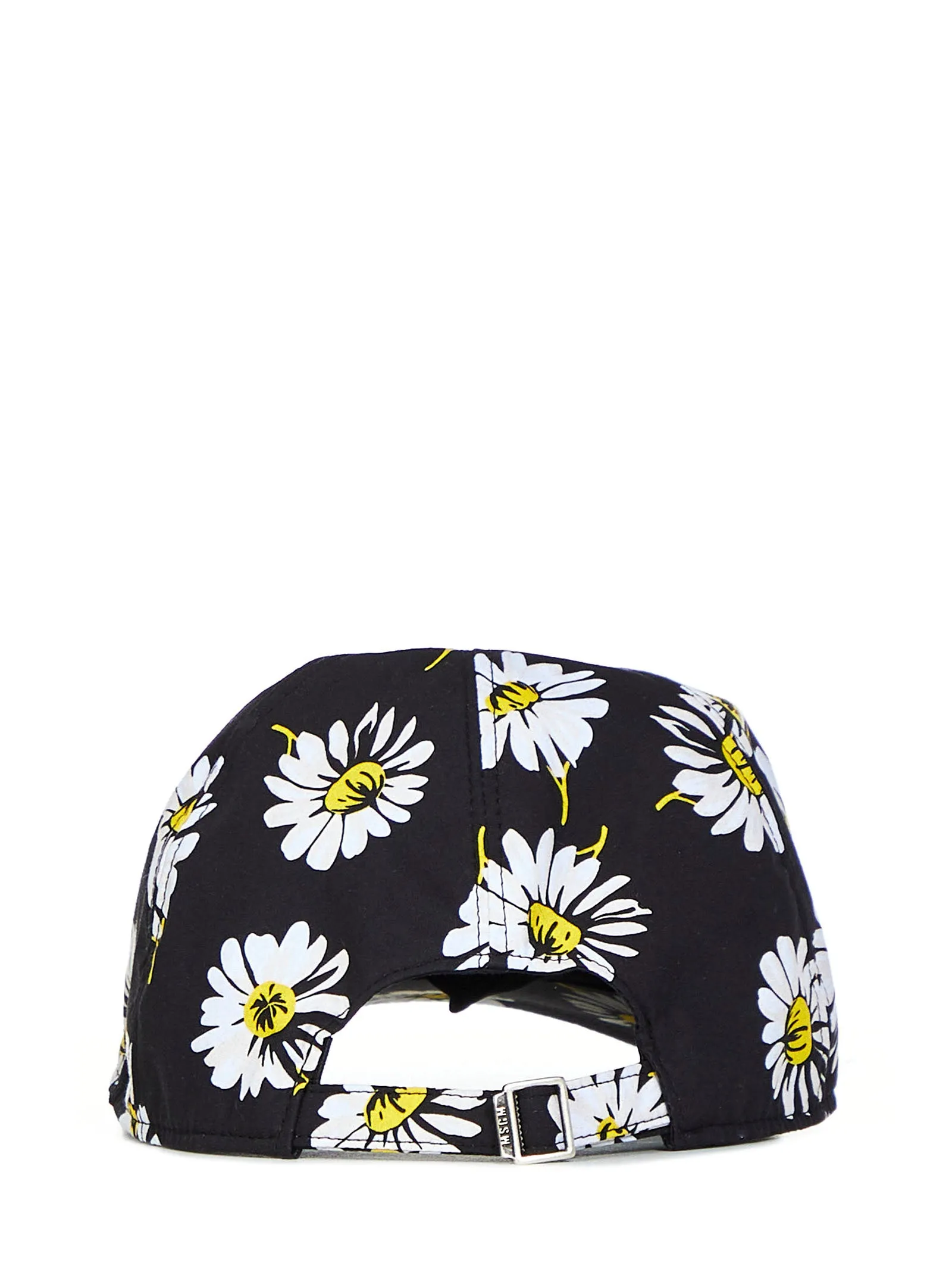 MSGM Floral Printed Logo Embroidered Baseball Hat