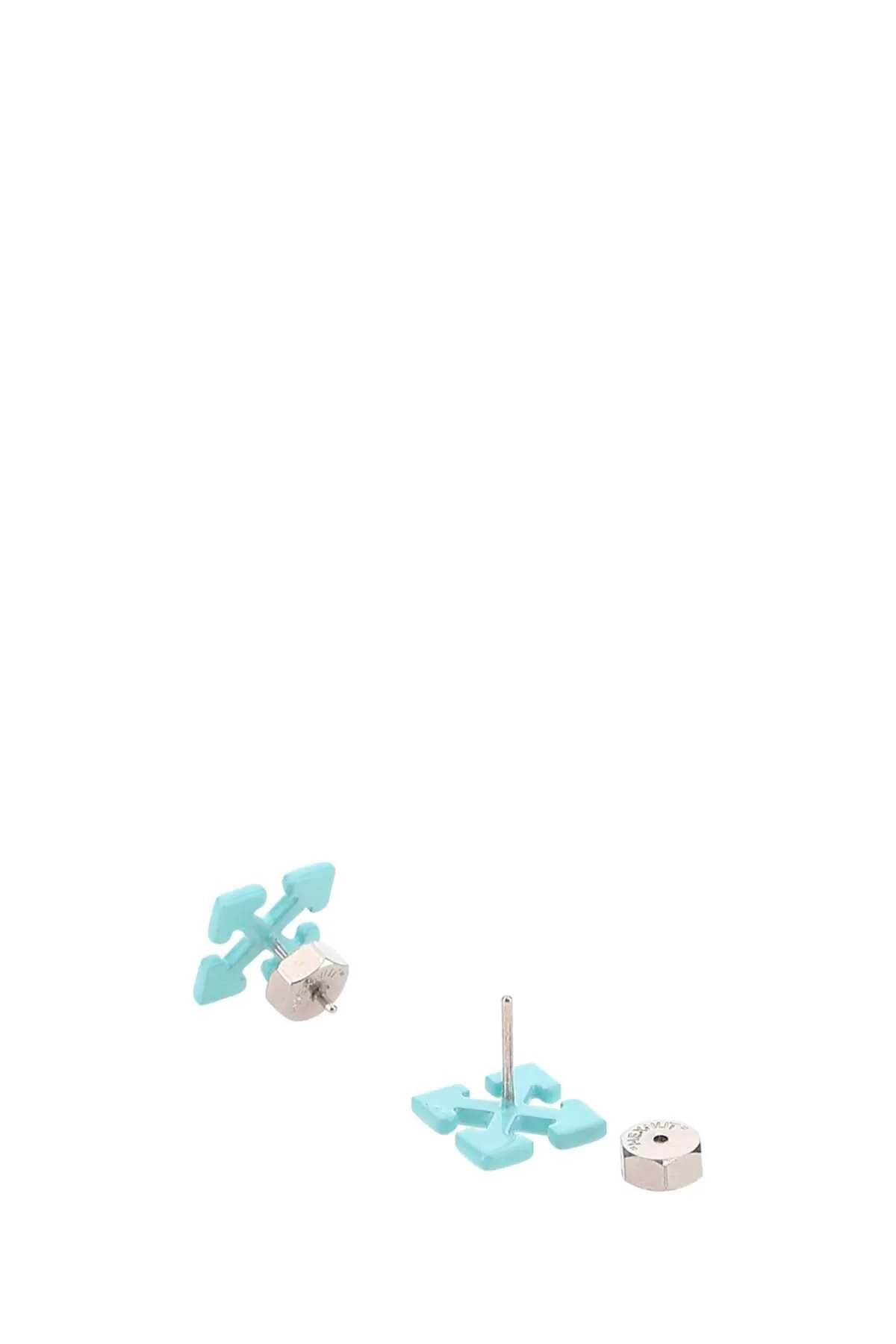 Off-White Arrow Motif Earrings
