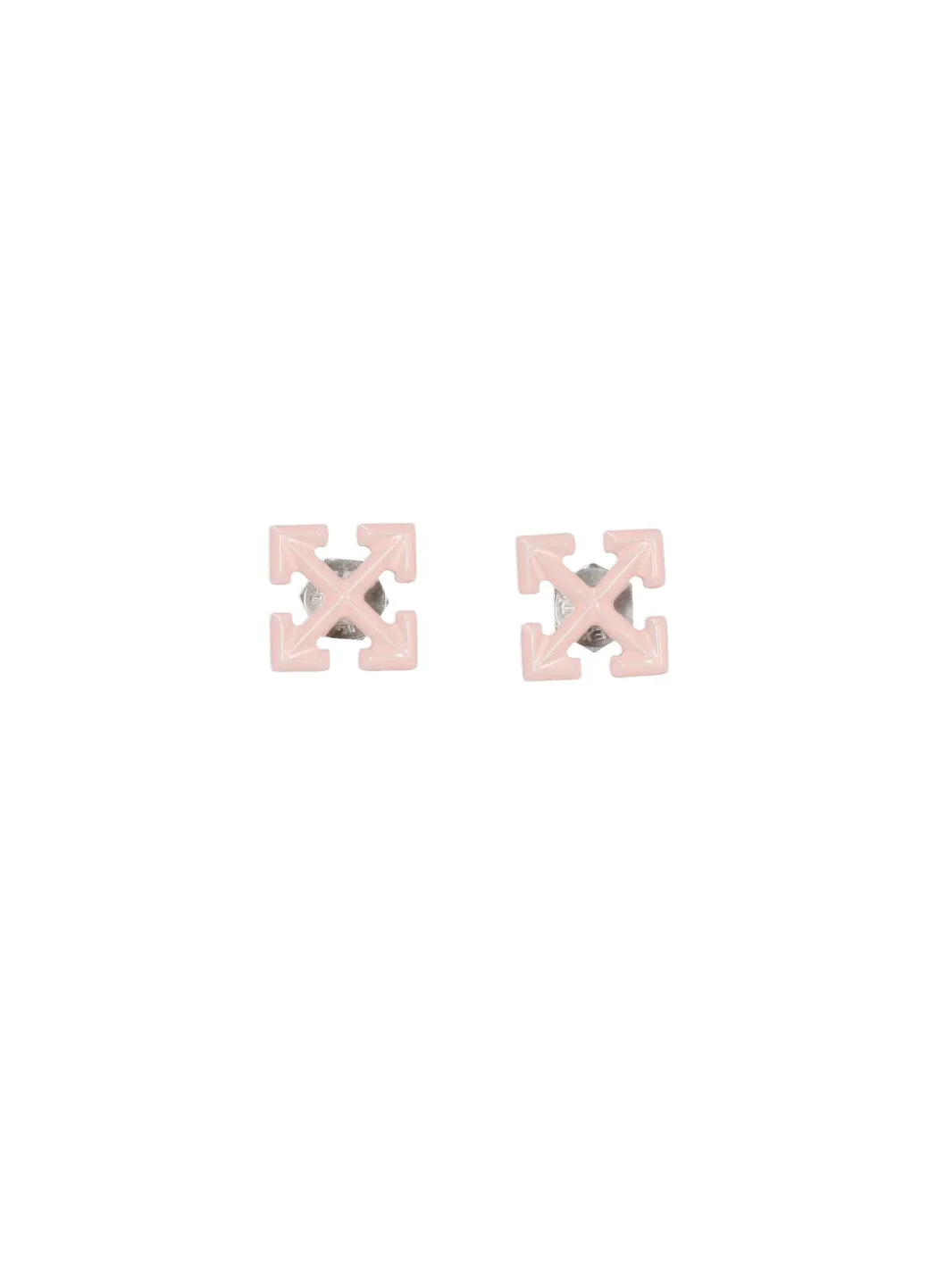 Off-White Arrow Motif Earrings