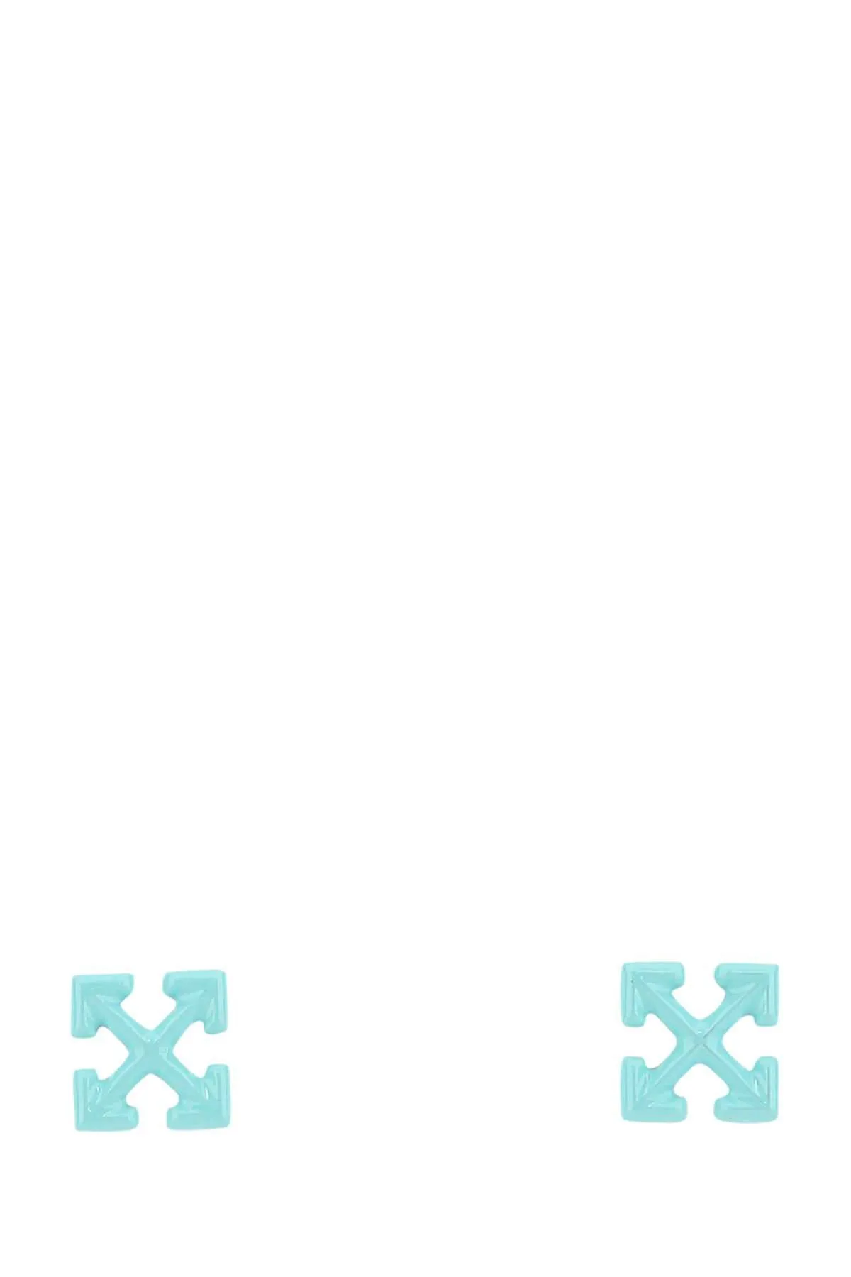 Off-White Arrow Motif Earrings