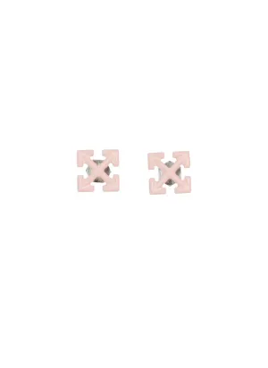 Off-White Arrow Motif Earrings