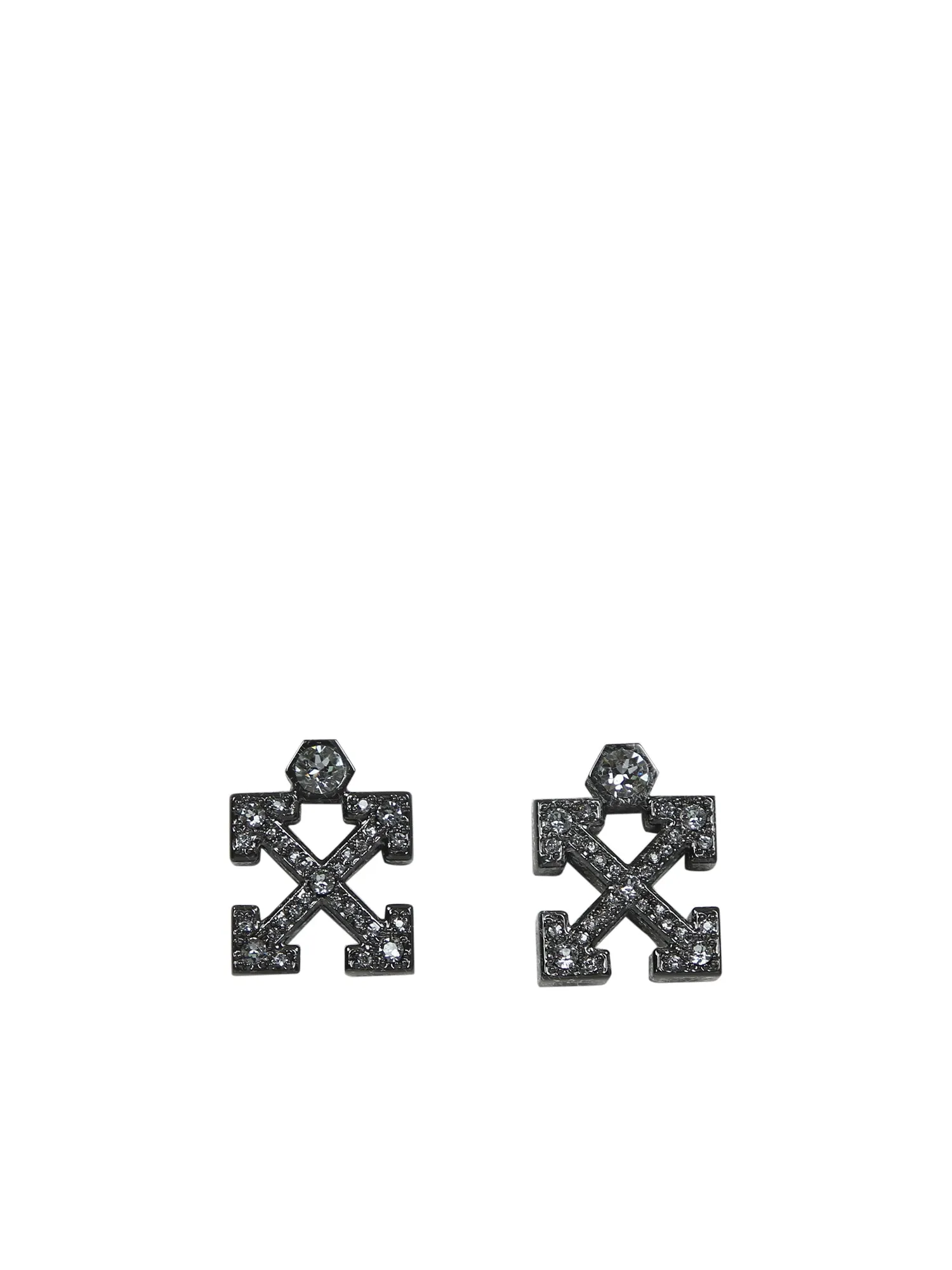 Off-White Arrows Motif Embellished Earrings