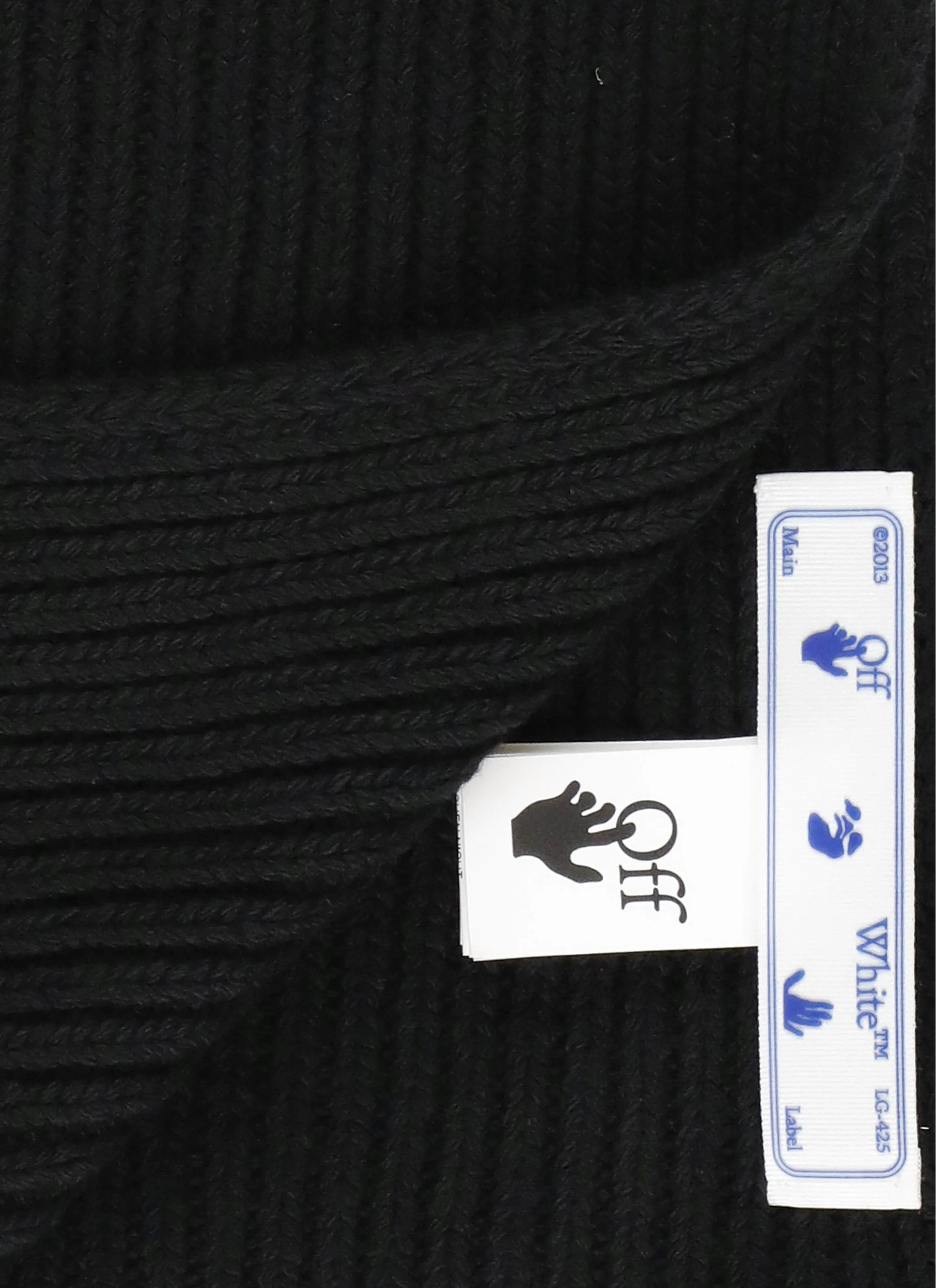 Off-White Hands Off Ribbed Scarf