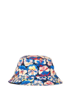Paco Rabanne Floral Printed Pull-On Bucket Hat