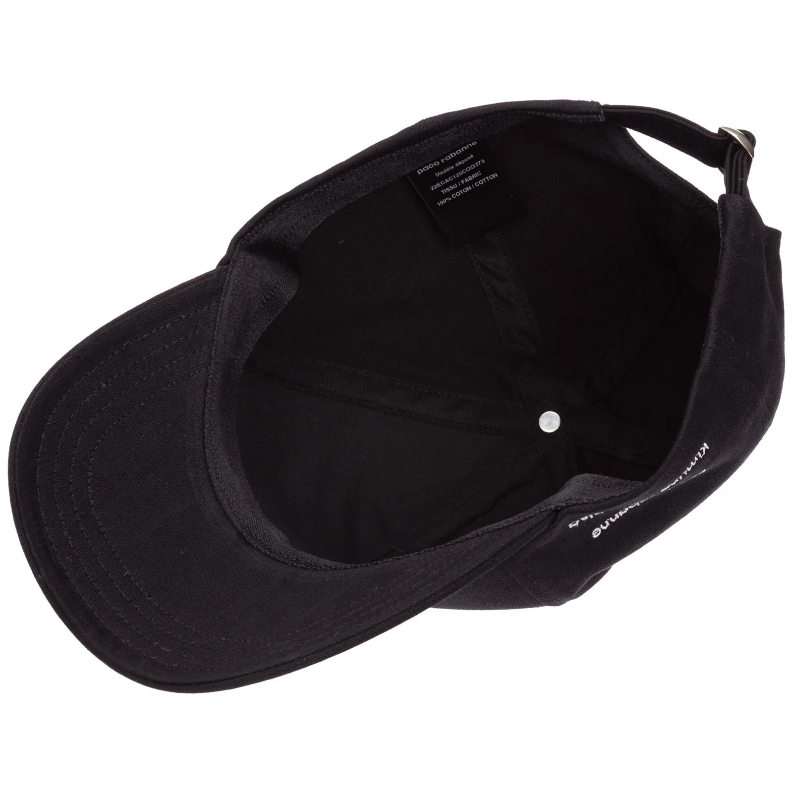 Paco Rabanne X Kimura City Embroidered Baseball Cap