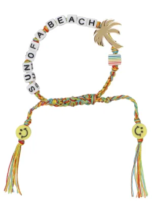 Palm Angels Smiley Beads Bracelet