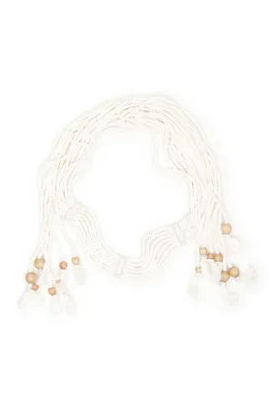 Philosophy Di Lorenzo Serafini Beaded Rope Belt