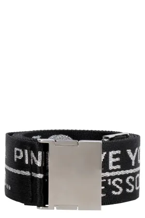 Pinko Futura Lurex Buckle Belt