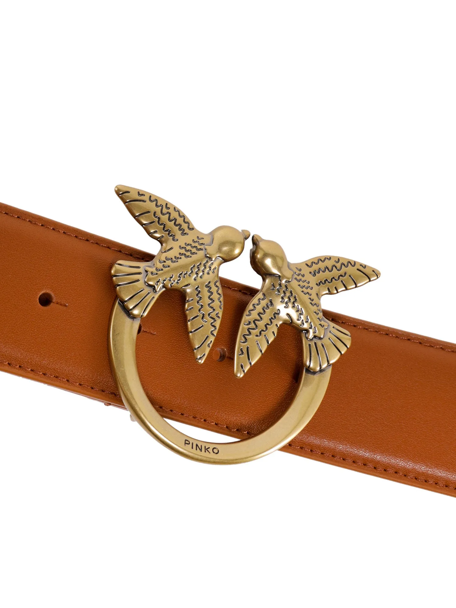 Pinko Love Bird Buckle Belt