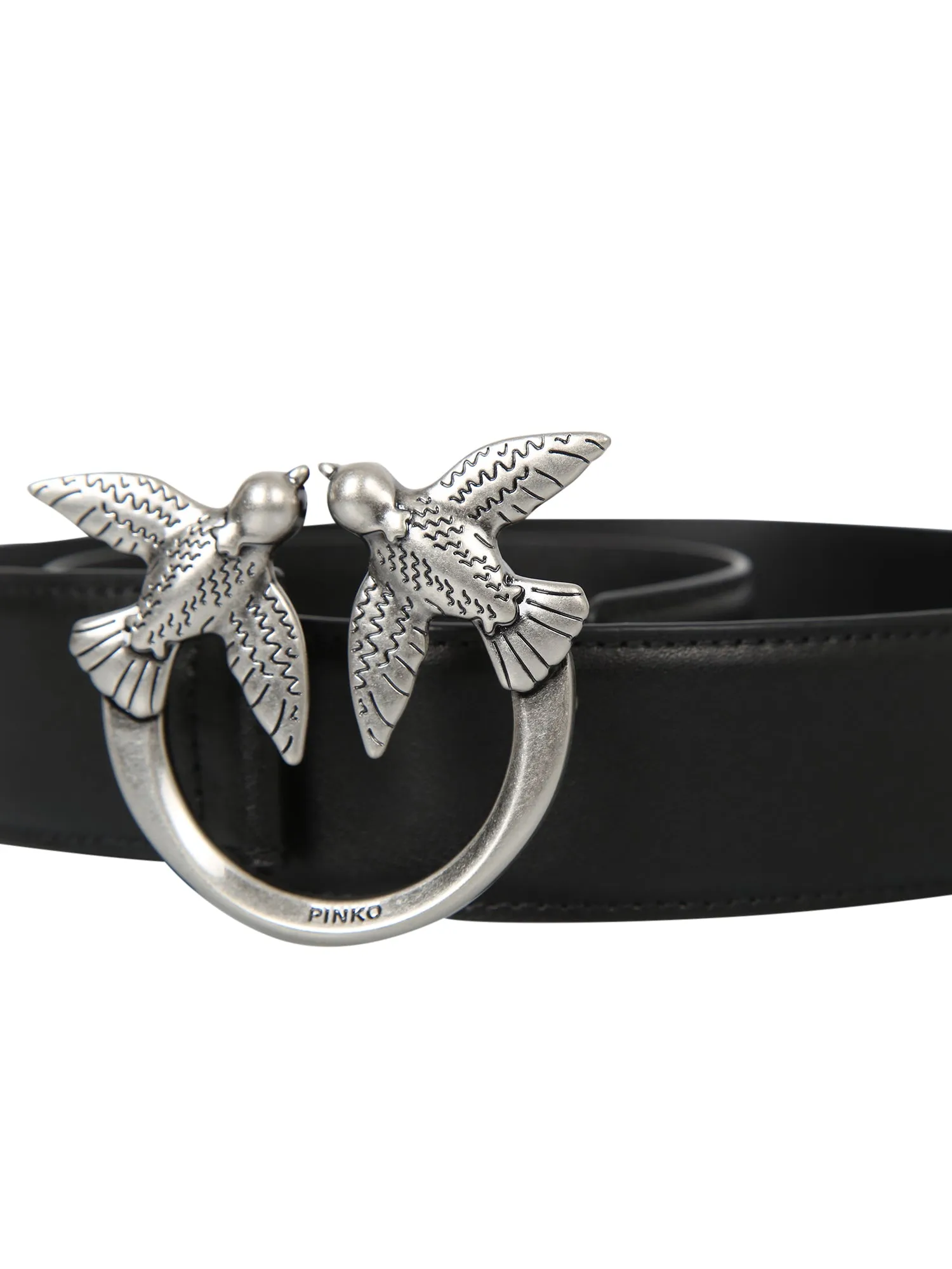 Pinko Love Bird Buckle Belt