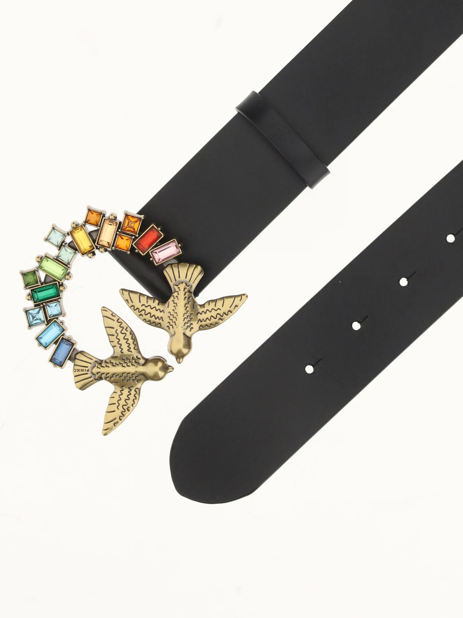 Pinko Love Birds Embellished Belt