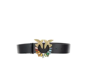 Pinko Love Birds Embellished Belt