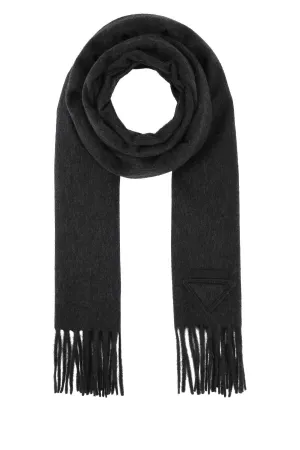 Prada Triangle Logo Scarf