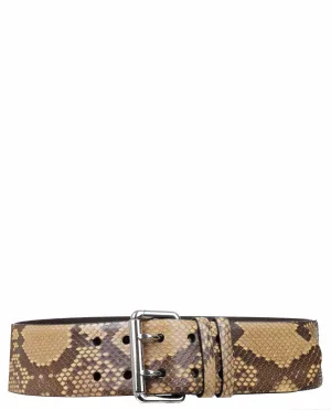 Ralph Lauren Embossed Buckle Belt