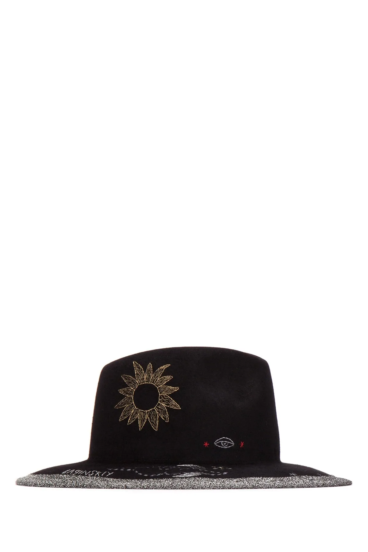 Ruslan Baginskiy Embroidered Fedora Hat